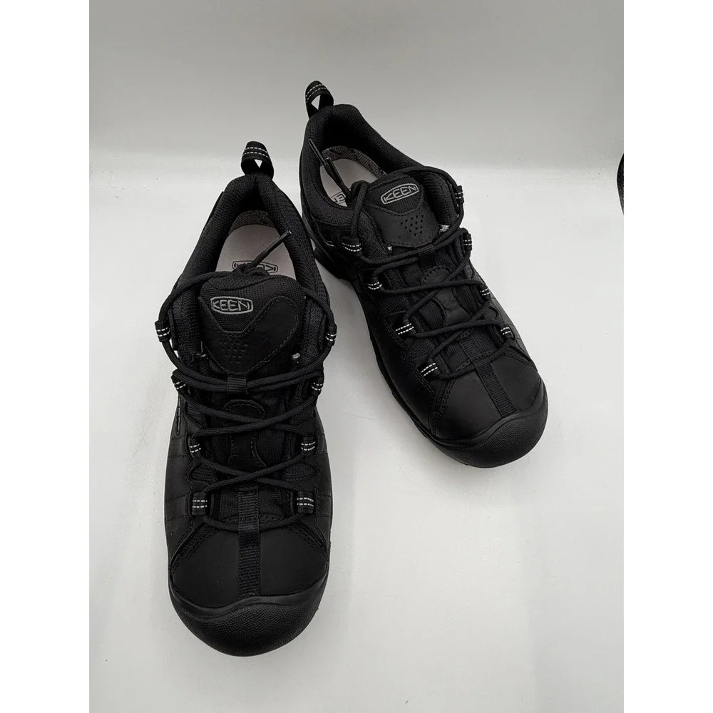 KEEN Men's Targhee II Waterproof Hiking Shoes,Men's 11 WIDE, EU 44.5 W,Black,NIB